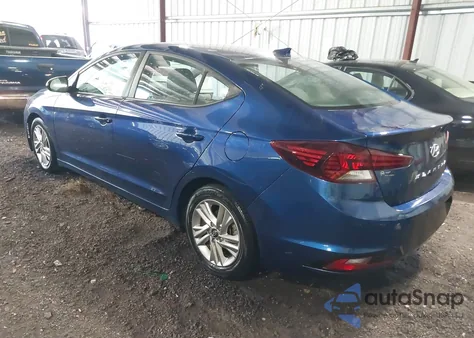 2019 Hyundai Elantra Sel from USA, damaged, VIN 5NPD84LF5KH454011